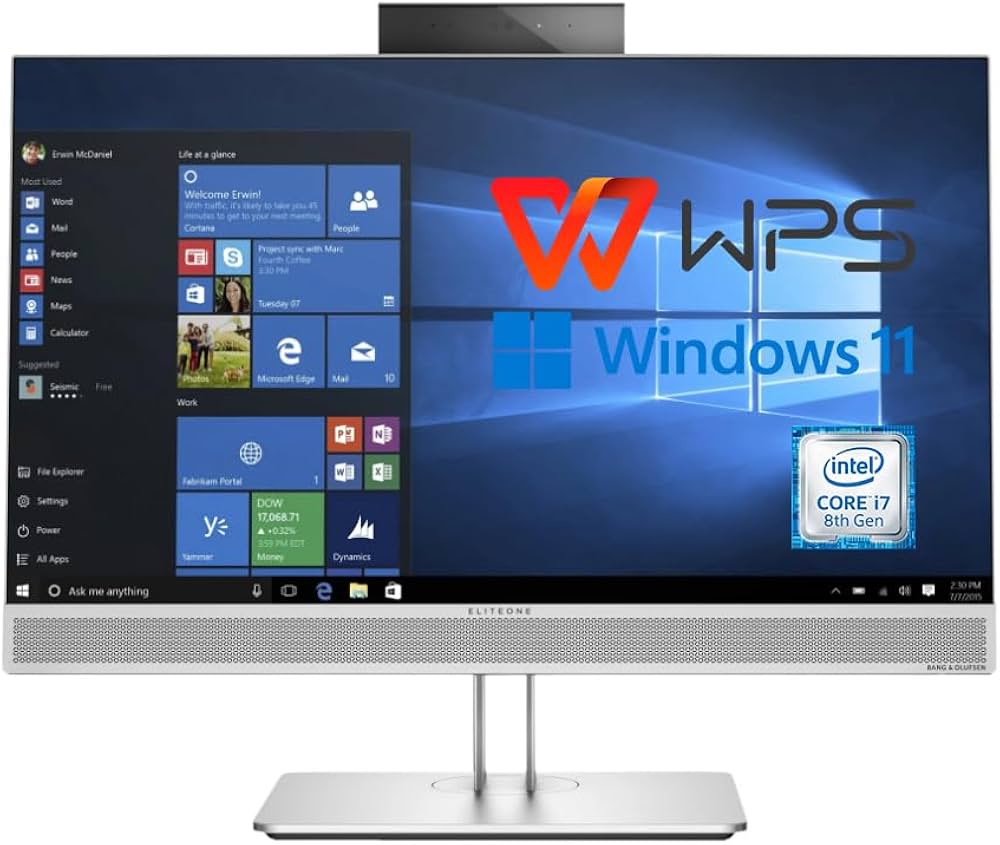 Amazon.co.jp: HP ELITEONE 800 G4 23.8インチ、フルHD対応の