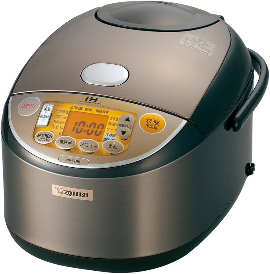Amazon | 象印 炊飯器 IH式 1升 ブラウン NP-VD18-TA | 象印マホービン
