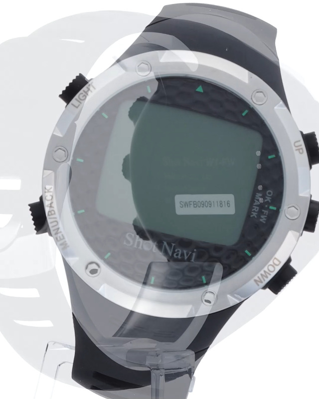 Amazon | ショットナビ(Shot Navi) ゴルフナビ GPS 腕時計型 ブラック