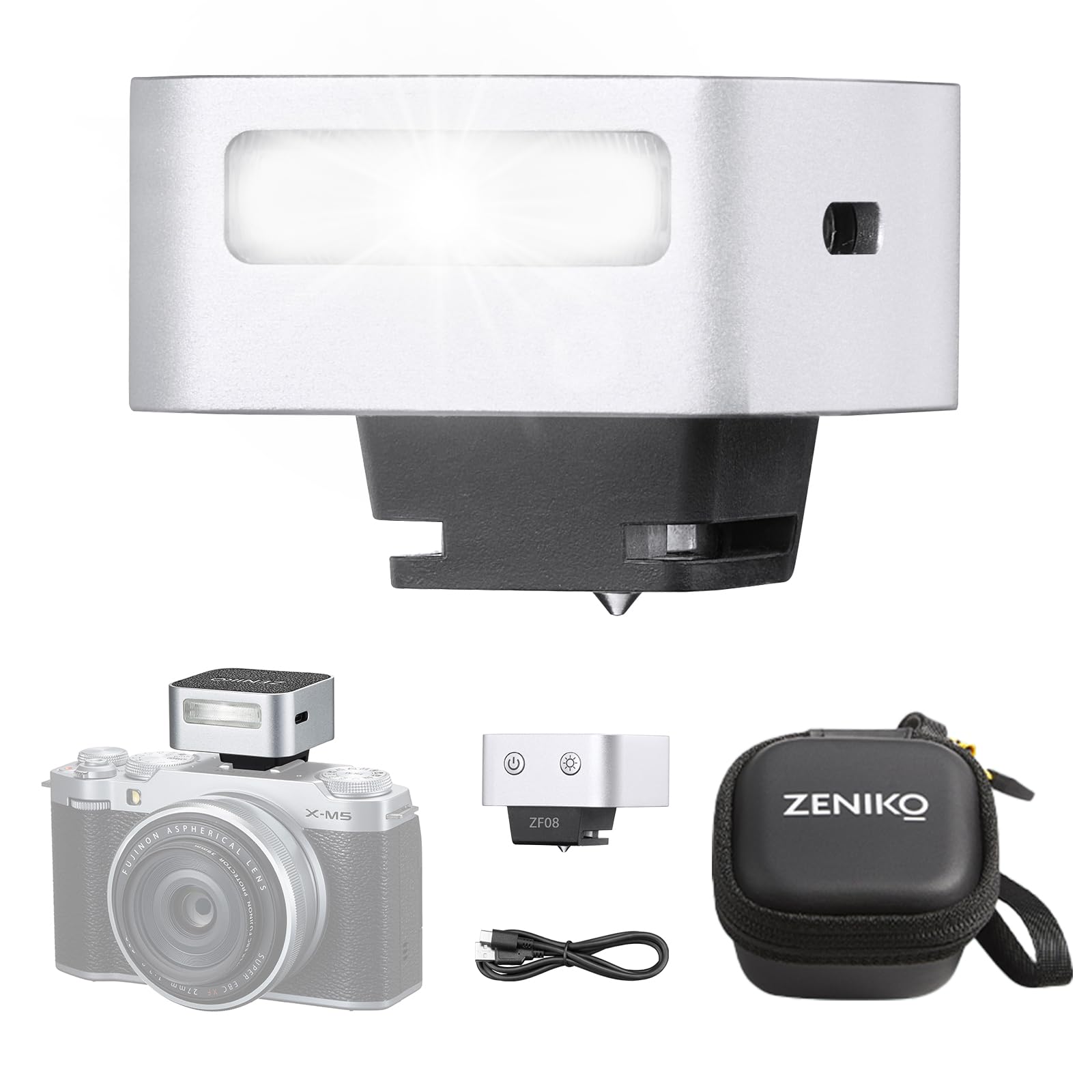 Amazon.com : ZF08 Mini Camera Flash Speedlite for Canon/Sony zv1