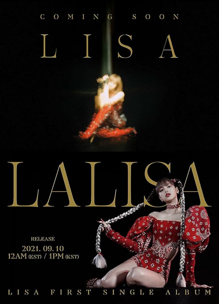 BLACKPINK, BLACK PINK, LISA - BLACKPINK LISA LALISA First Single
