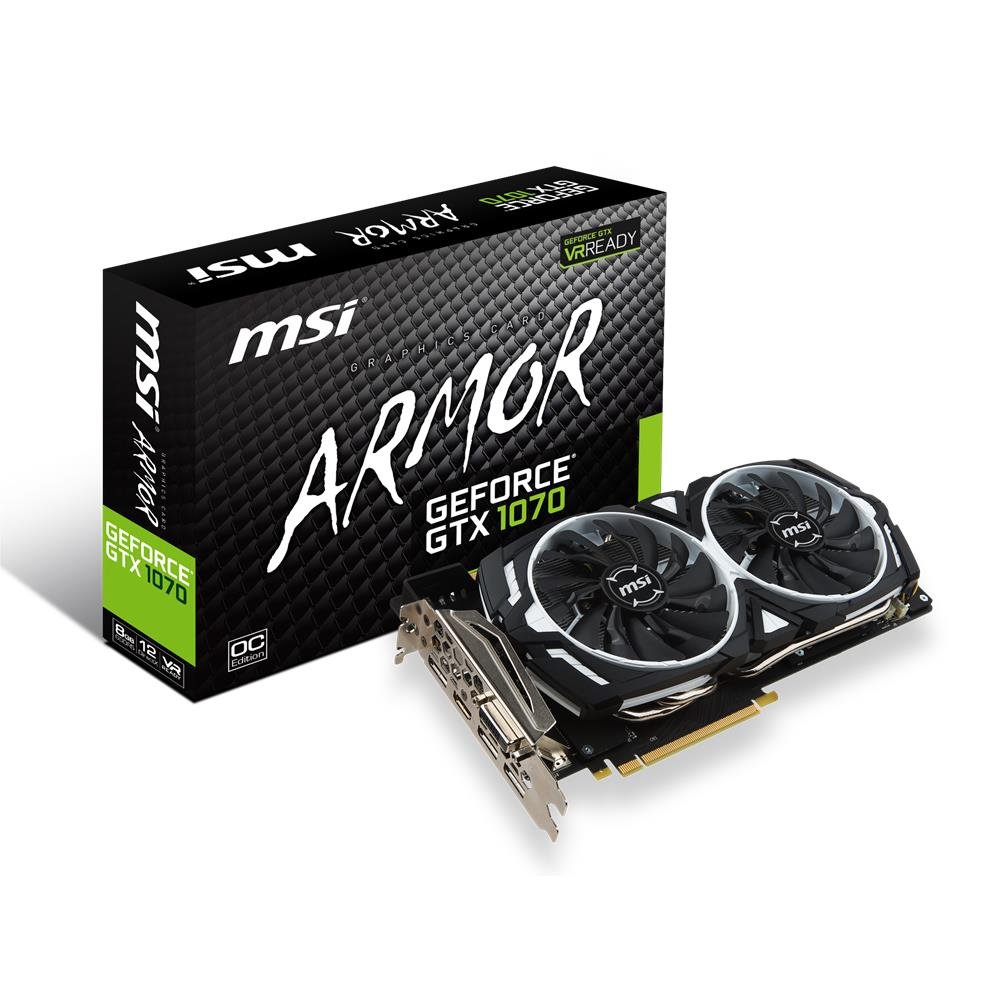 Amazon | MSI ARMOR 2X デュアルファン搭載 GeForce GTX 1070