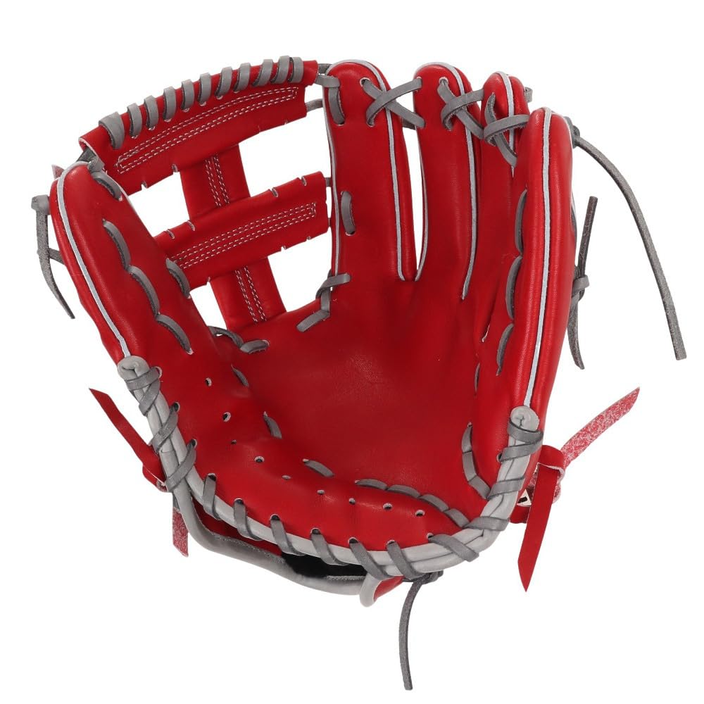 軟式野球グローブ 赤と黒 アトムズ 軟式野球グローブ 赤と黒 アトムズ