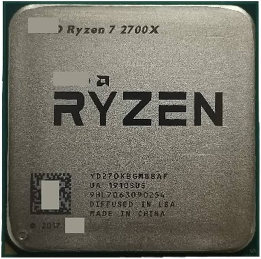 Amazon | コンピューター ハードウェア Ryzen 7 2700X R7 2700X 3.7