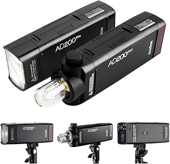 Amazon.com : GODOX AD200 Pro kit AD200Pro 200Ws Flash Strobe 1
