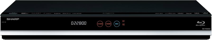 Amazon | シャープ 2TB 2チューナー ブルーレイレコーダー AQUOS BD