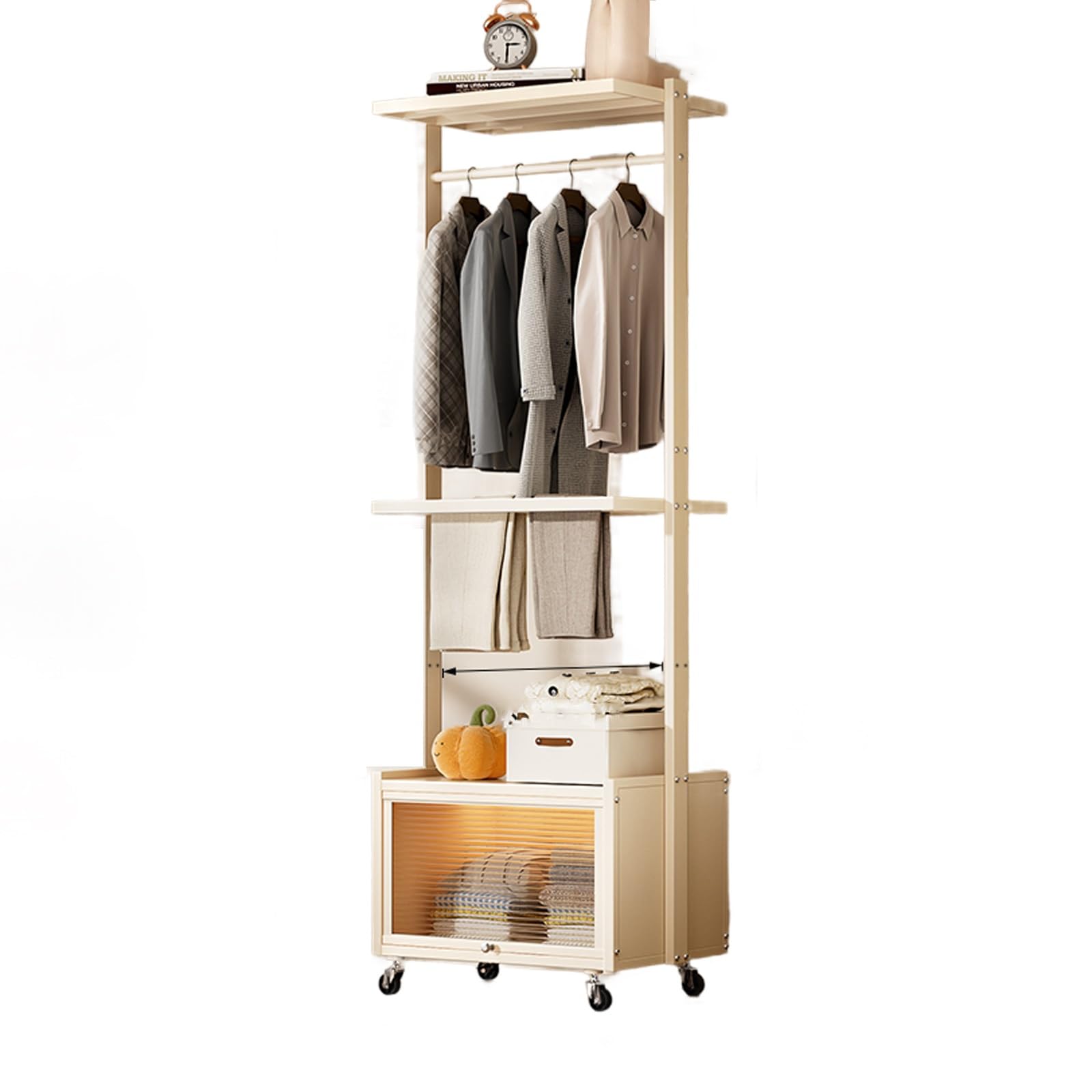 Amazon｜NOBBAT ハンガーラック 服収納ラック スーツ掛け ラック 収納