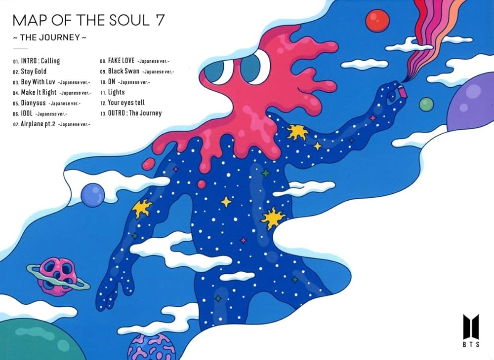 MAP OF THE SOUL : 7 ‐ THE JOURNEY Limited Edition D (CD + Book