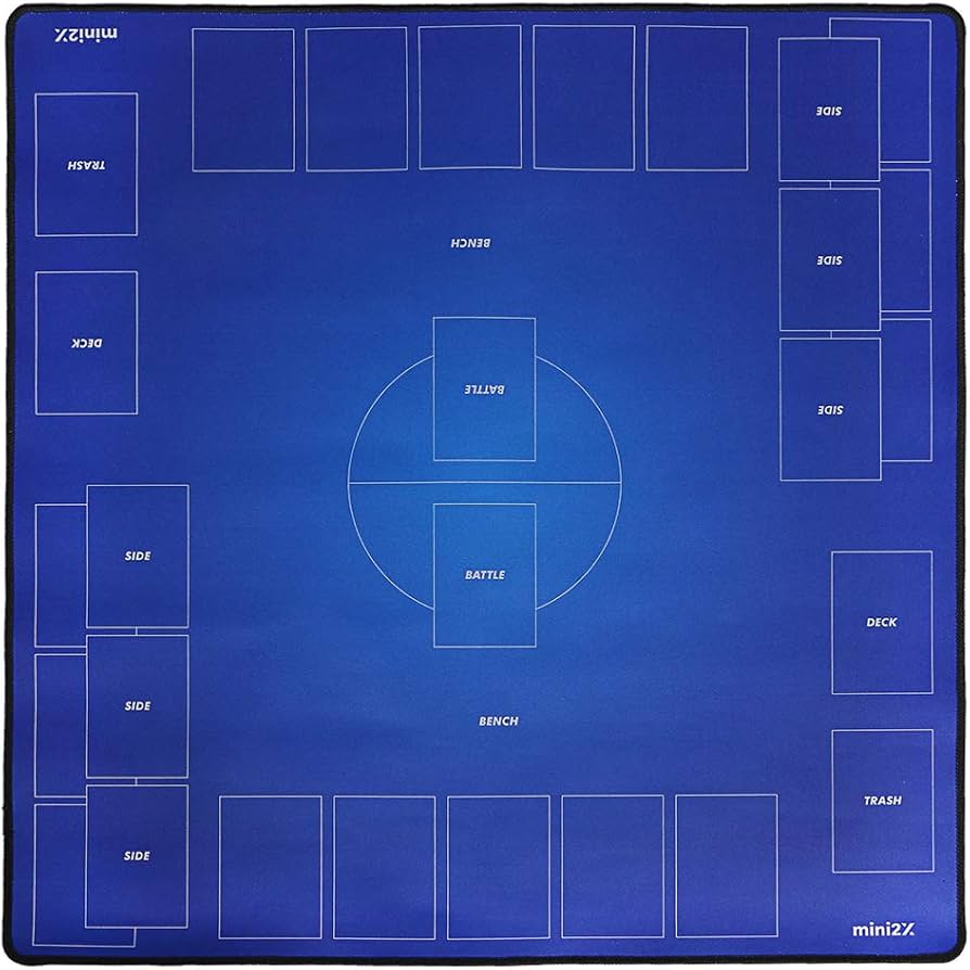 Amazon | mini2x TCG ポケモンカード用 ラバー プレイマット