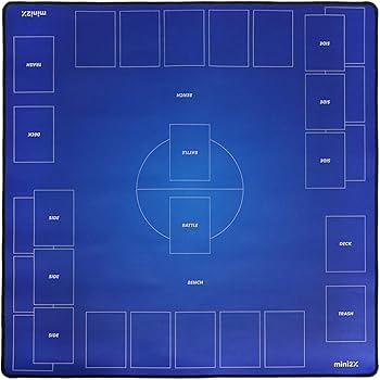 Amazon | mini2x TCG ポケモンカード用 ラバー プレイマット