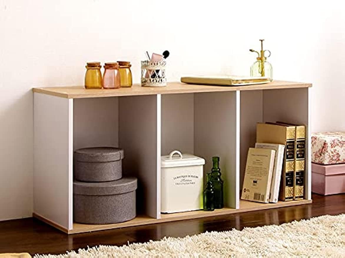 Amazon｜ダリーユアン ダリーユアン 3段 横置き 収納 三段 アイリス