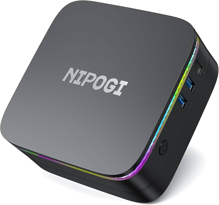 Amazon.co.jp: NiPoGi ミニpc n100 mini pc 動作より安定 最大3.4GHz