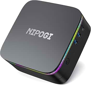 Amazon.co.jp: NiPoGi ミニpc n100 mini pc 動作より安定 最大3.4GHz