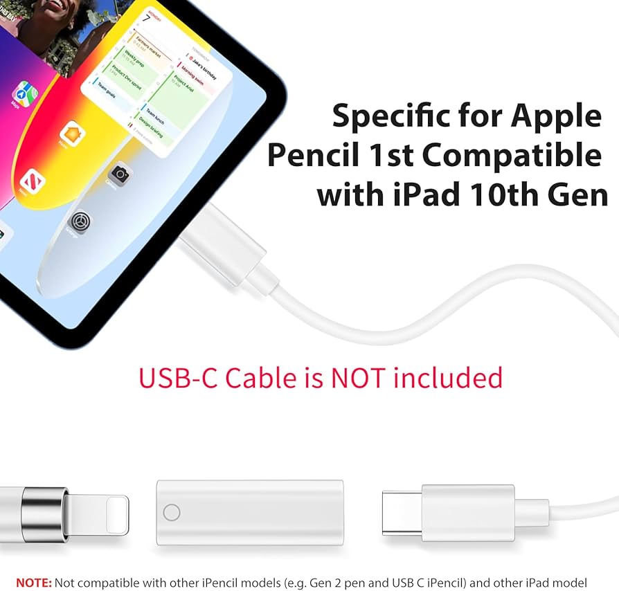 Amazon.com: Pencil Charger Adapter for Apple Pencil 1st Generation