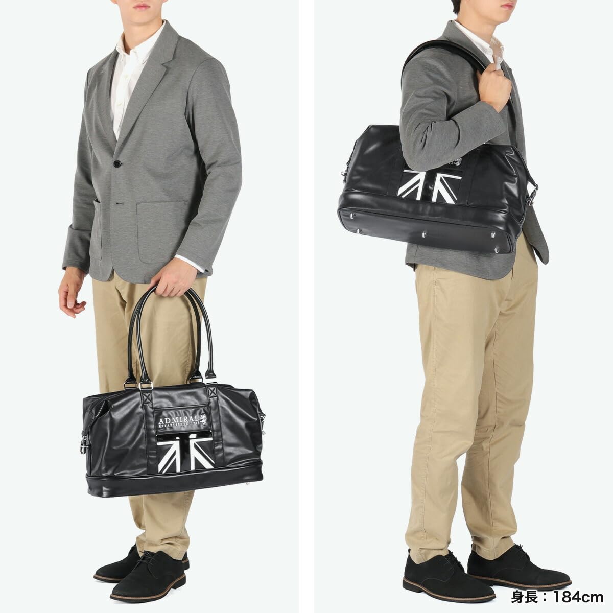 Amazon.co.jp: Admiral GOLF(アドミラル ゴルフ) ボストンバッグ