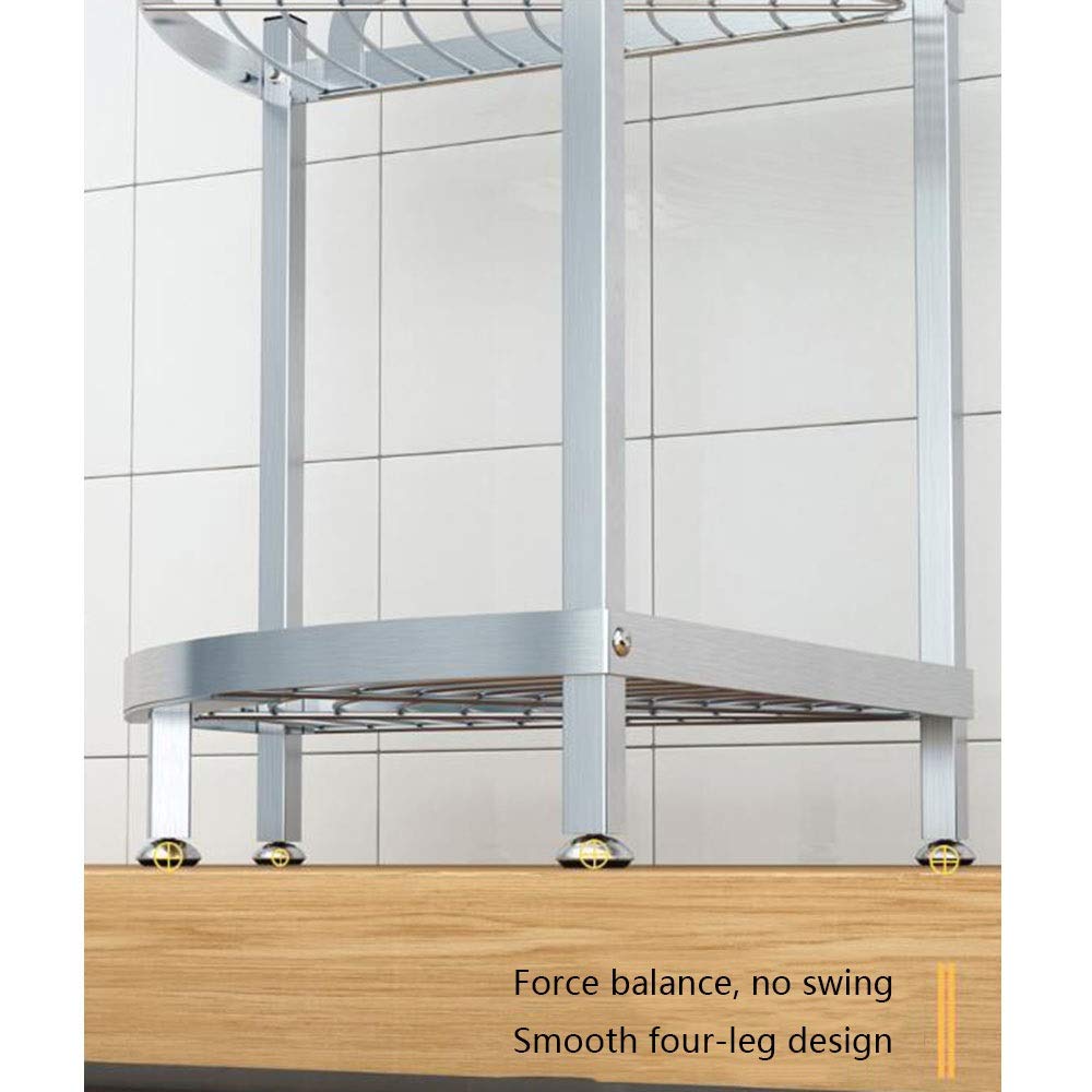 Amazon｜Virod コーナーキッチン棚収納、 3段炊飯器/ポットコーナー