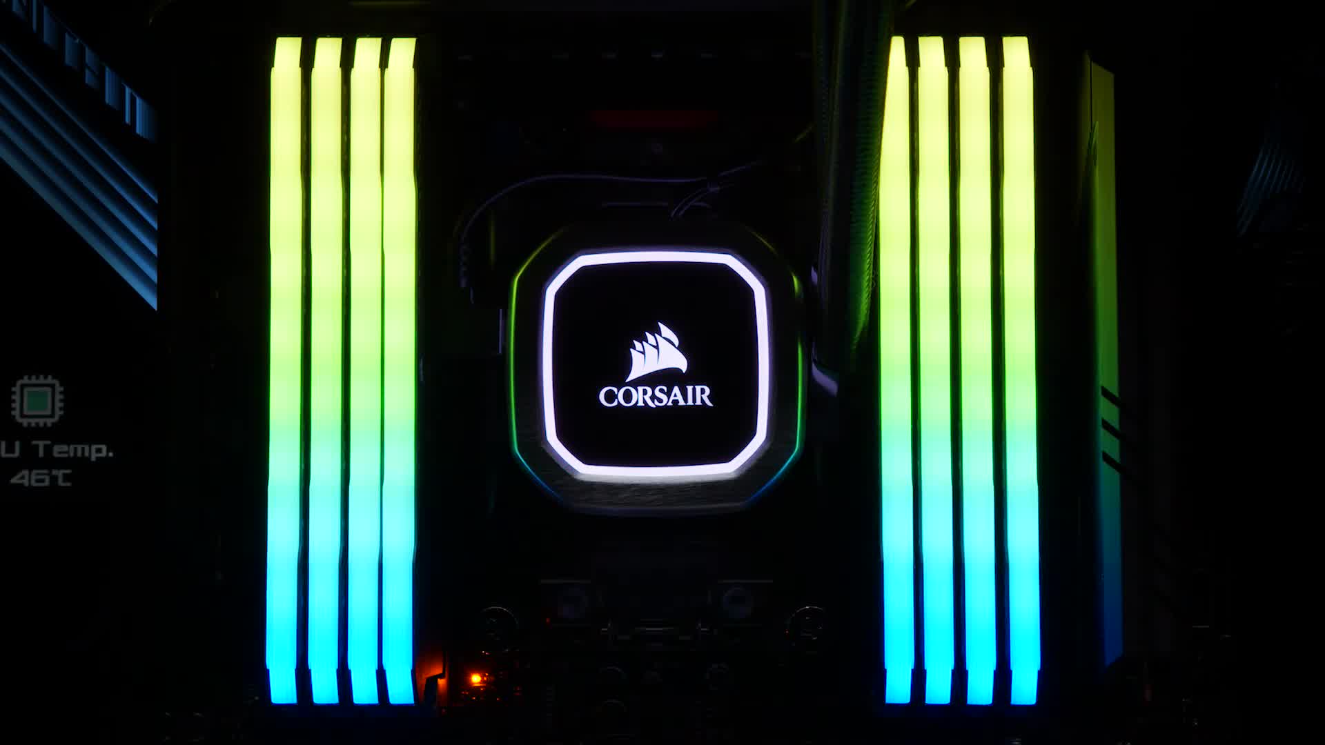 CORSAIR Vengeance RGB PRO SL DDR4 RAM 32GB (2x16GB) 3600MHz CL18