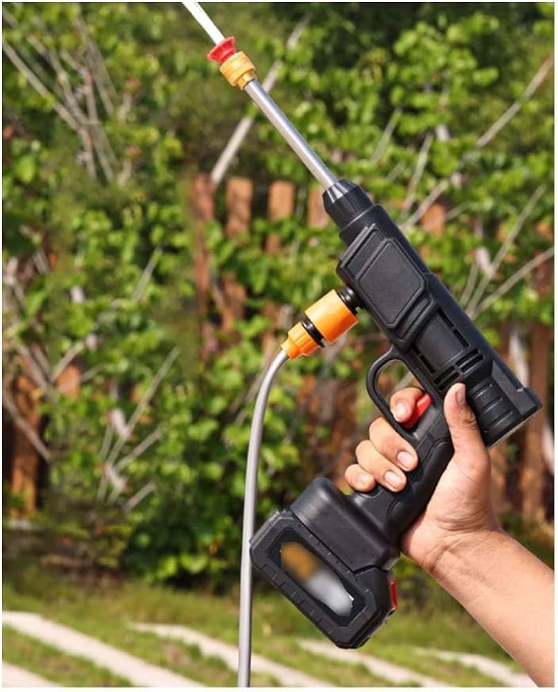 Amazon | 【48VF バッテリー2個付+充電器】 高圧洗浄機 コードレス