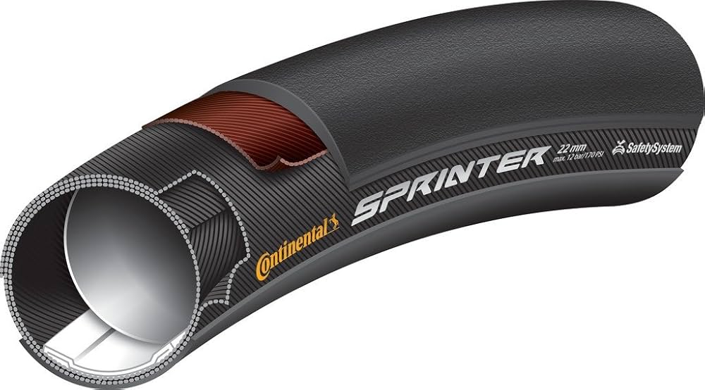 Amazon.com : Continental Sprinter Tire - 700 x 25, tubular