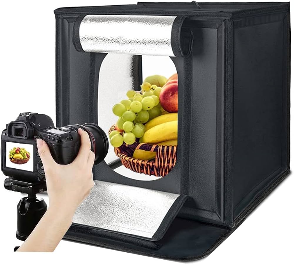 Amazon | 撮影ボックス 撮影ブース LEDスタジオボックス ス 撮影キット