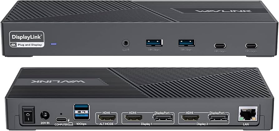 Amazon.co.jp: WAVLINK トリプル4Kディスプレイドッキングステーション