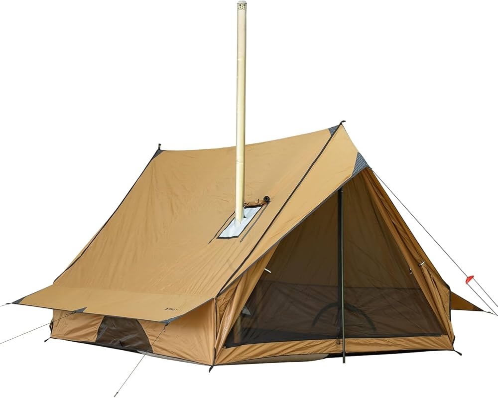 Amazon.co.jp: CHALET 70 Pro ロッジ型テント2人用 キャンプテント2人
