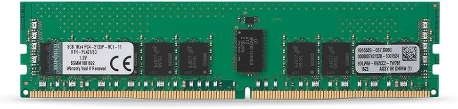 Kingston Technology 8GB DDR4-2133MHz Reg ECC Workstation Memory