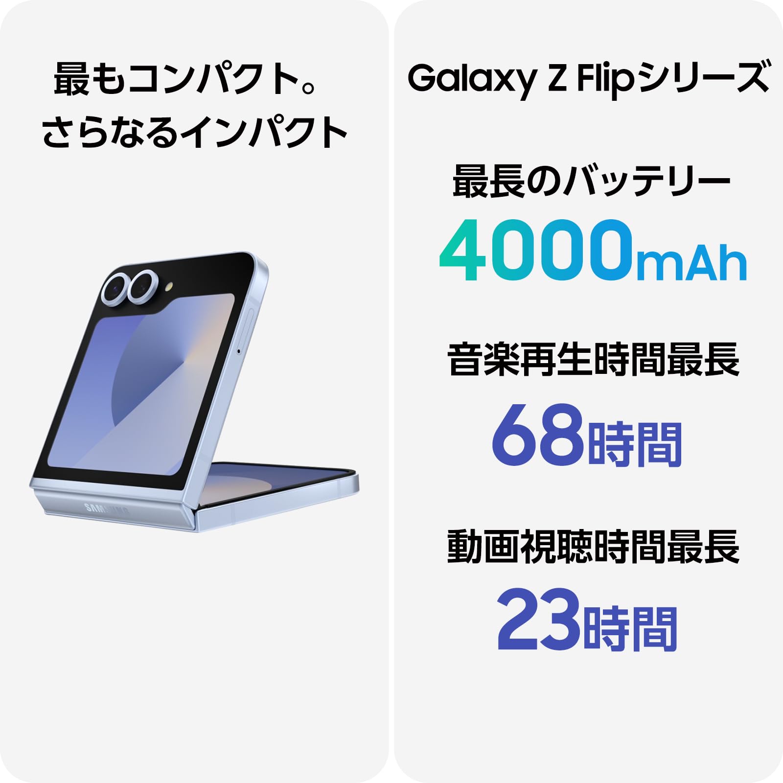 Amazon.co.jp: Galaxy Z Flip6 ｜256GB｜イエロー｜Galaxy AI対応｜SIM