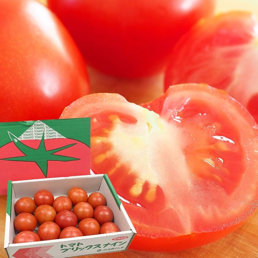 Amazon.co.jp: トマト フルーツトマト ブリックスナイン 約1kg AS～AL