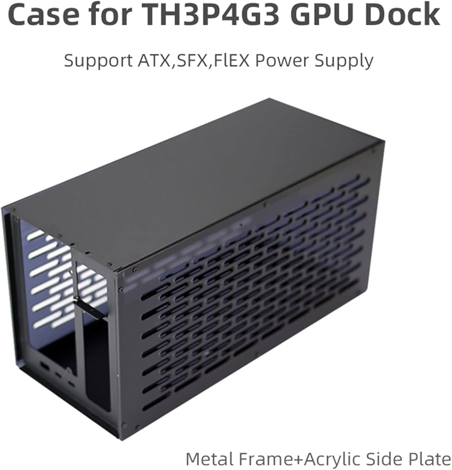 Amazon.co.jp: TH3P4G3 メタルハウジングボックス GPU ドックケース