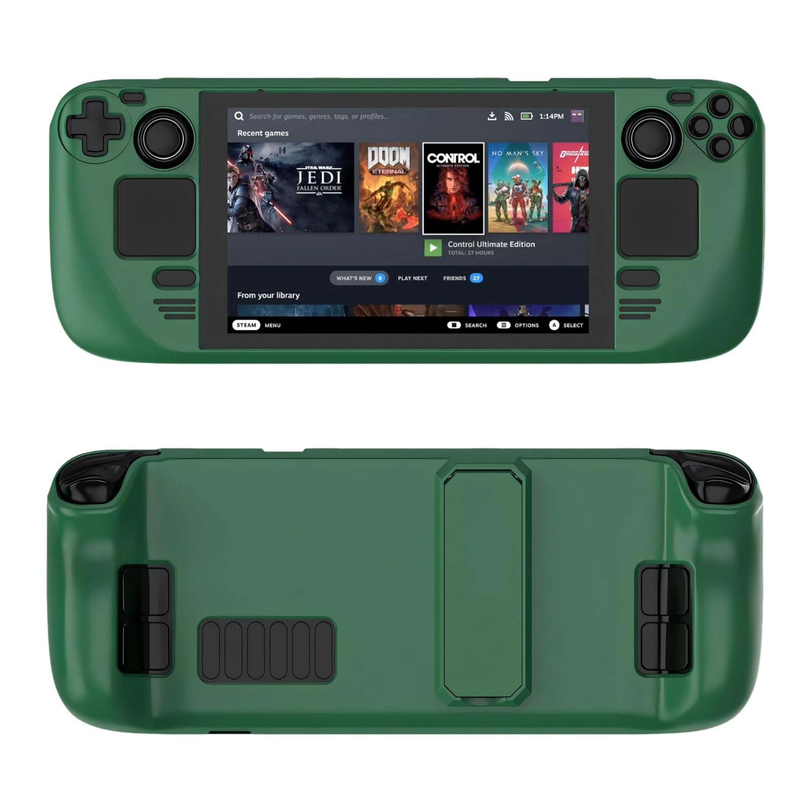 Amazon.com: Valve Steam Deck Case - Kickstand Protective Accessory