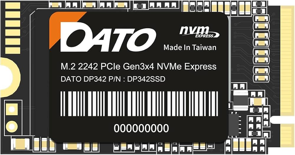 Amazon | DATO SSD 1TB DP342 M.2 2242 PCIe Gen3 x 4 NVMe 内蔵