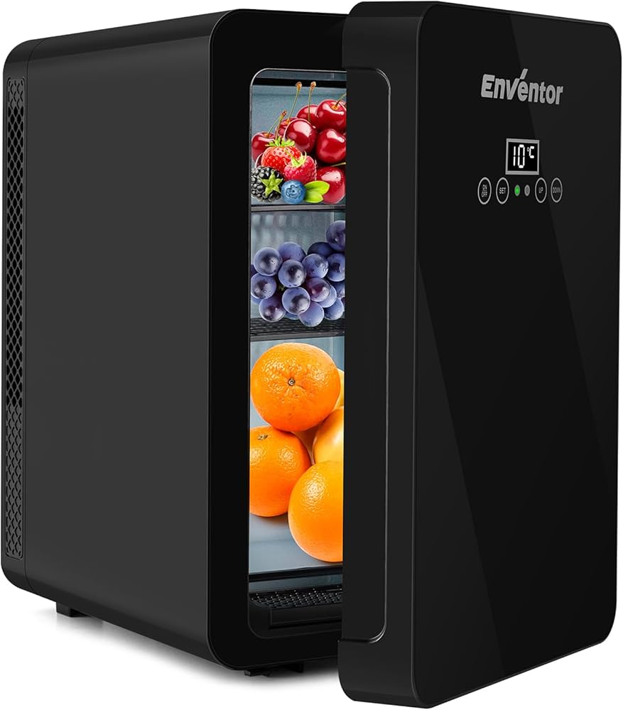 Amazon | Enventor 冷温庫 15L 小型 保冷・保温用 冷蔵庫 極静音 LCD