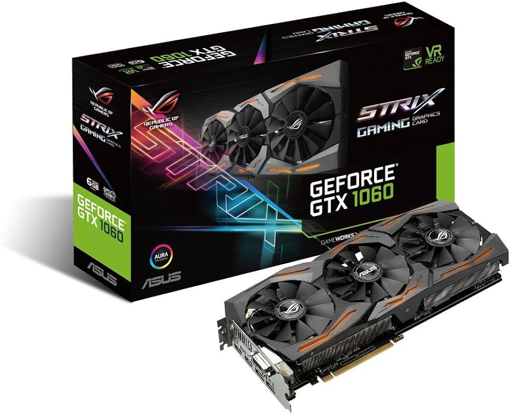 Amazon.in: Buy Asus GeForce STRIX-GTX1060-DC2O6G OC Edition 6GB