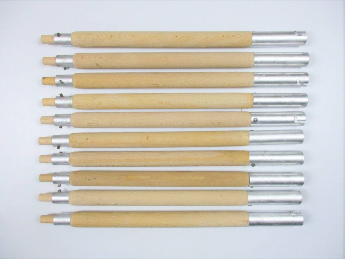 Amazon.co.jp: 東ドイツ軍 NVA テントポール 10本セット 収納袋付き 軍