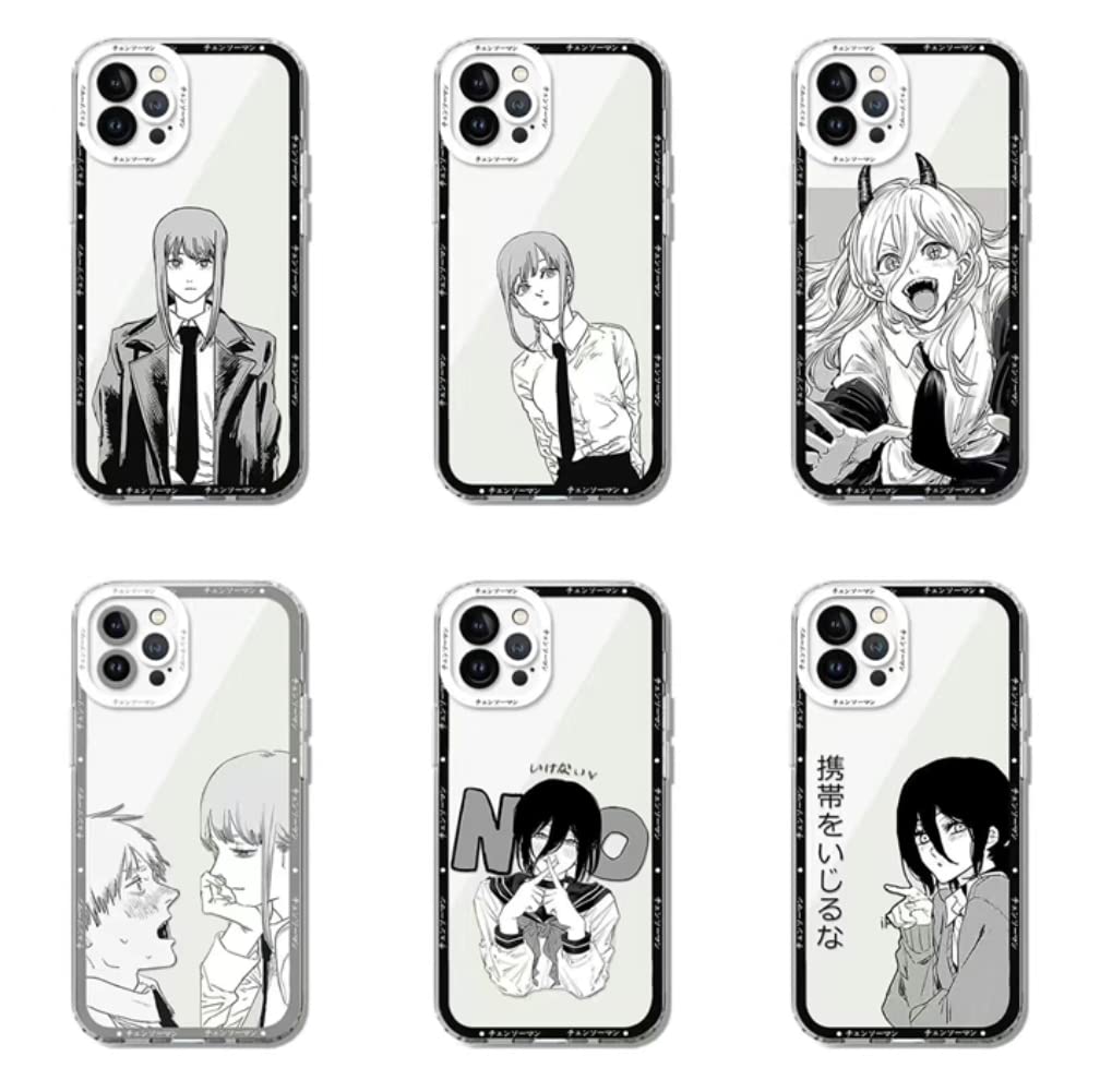 Amazon.co.jp: MOFASHI チェンソーマン スマホケース iPhone 14 ケース