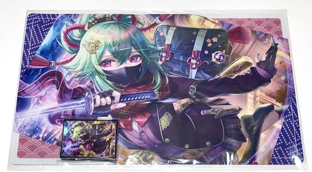 Amazon.co.jp: 原神 久岐忍 スリーブ プレイマット セット : 文房具