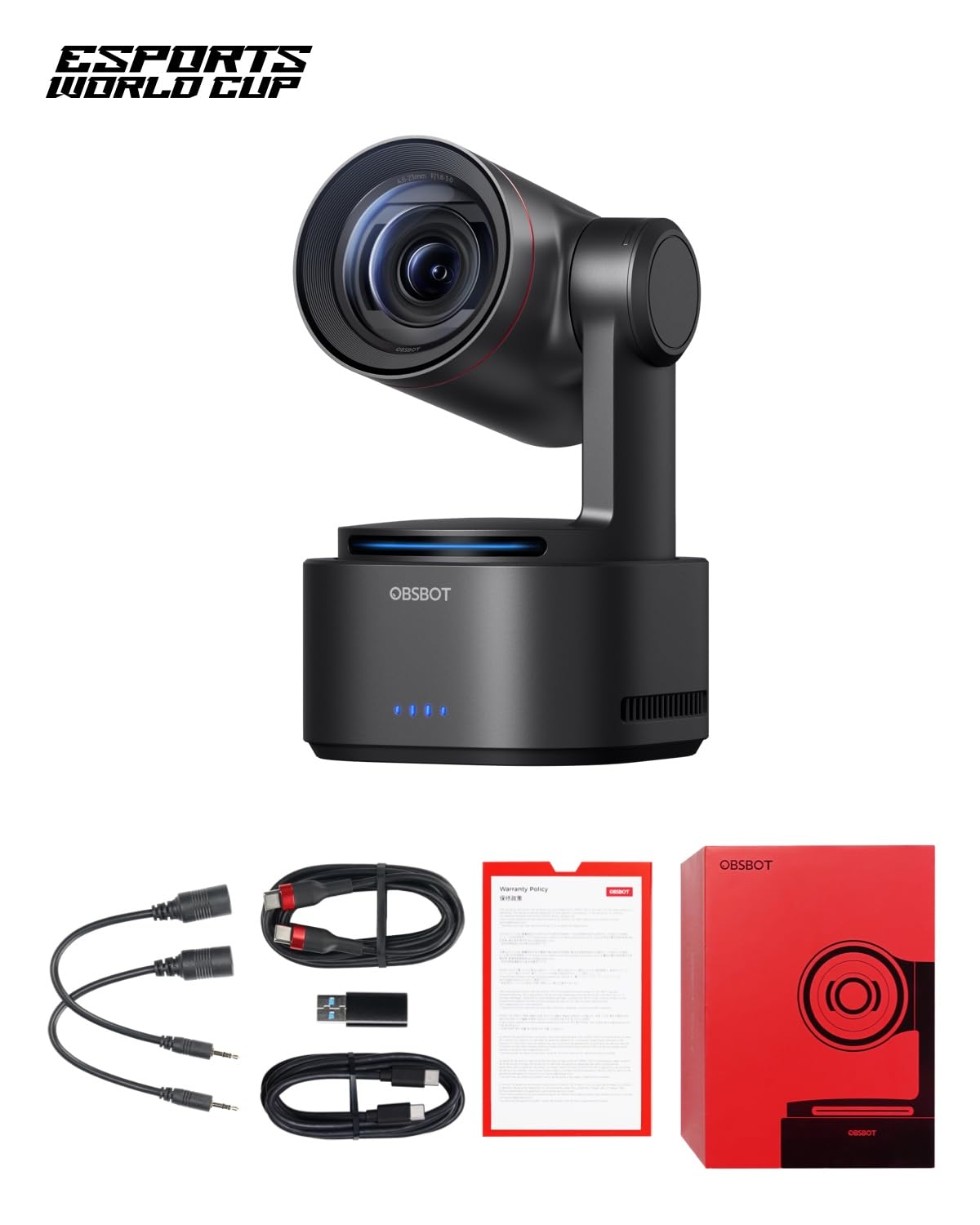 Amazon.co.jp: OBSBOT Tail 2 PTZR カメラ AI搭載 4K@60FPS 12倍