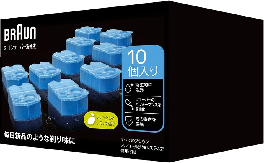 Amazon.co.jp: ブラウン 3in1 シェーバー洗浄液 アルコール洗浄