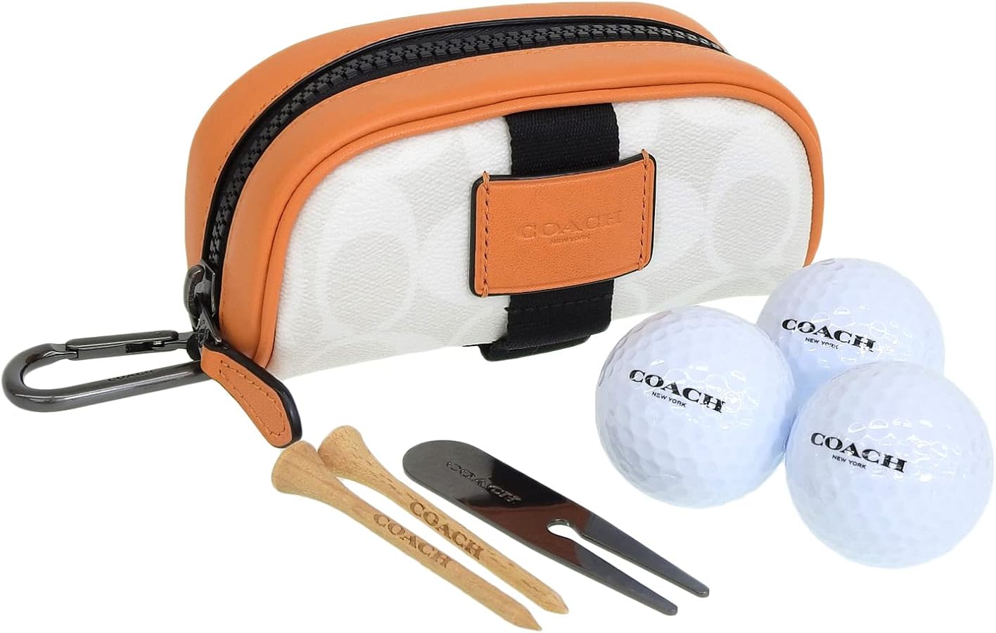 Amazon.co.jp: [コーチ] COACH ゴルフボールケース ポーチ バッグ