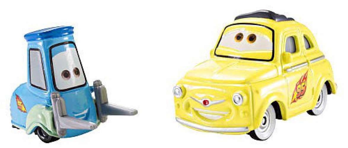Disney / Pixar CARS 2 Movie Exclusive Die Cast Car 5Pack Porto