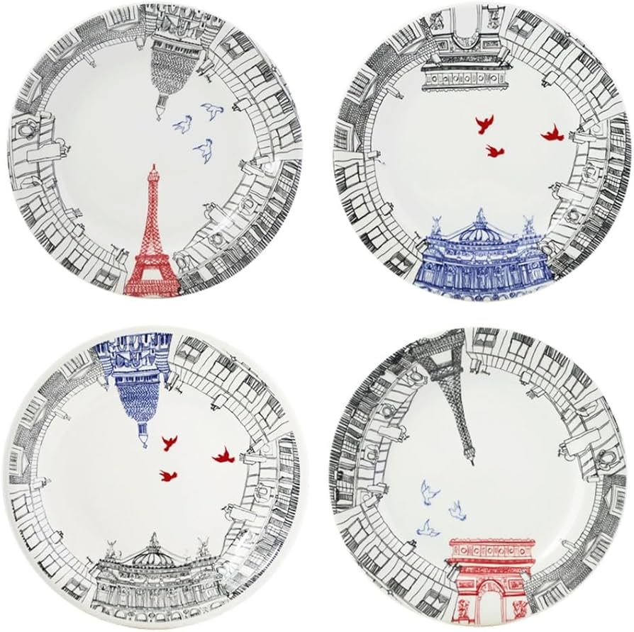 Amazon｜ジアン(GIEN) サ・セ・パリ(Ca c'est Paris) 小皿 デザート