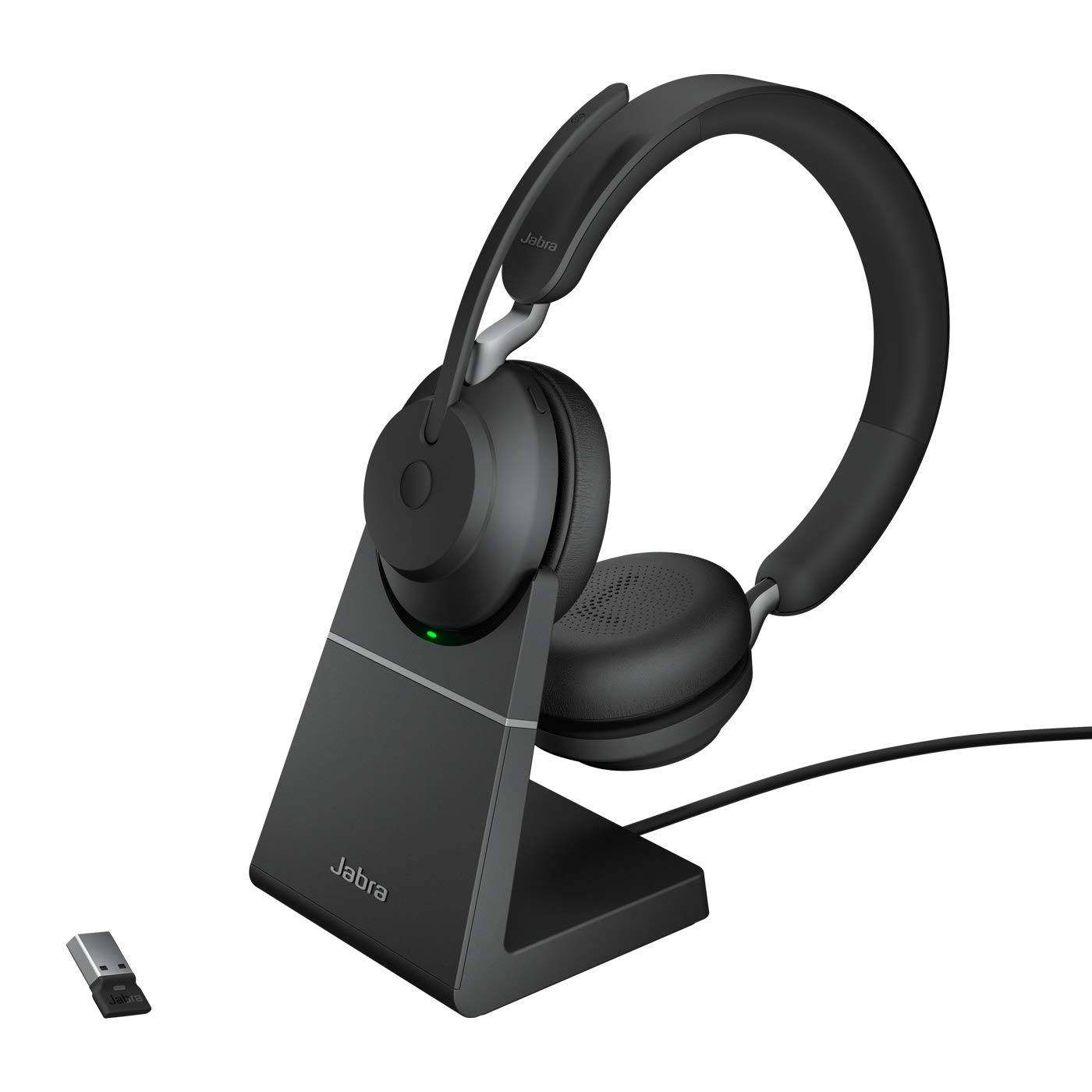 Amazon.com: Jabra Evolve2 65 - USB-A UC Stereo with Charging Stand