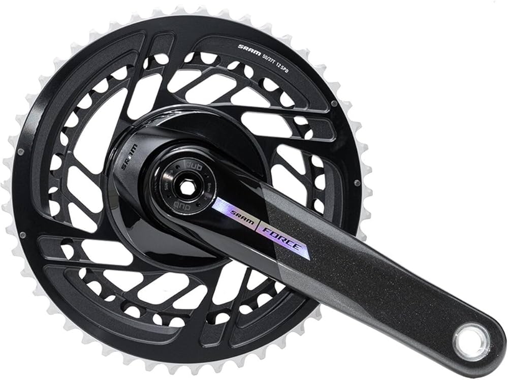 Amazon.co.jp: SRAM Force Dub 12速クランクセット 玉虫色 165mm 48