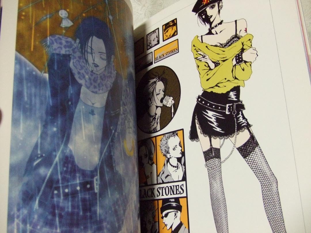 Amazon.co.jp: ステッカー フライヤー付き NANA イラスト集 矢沢あい