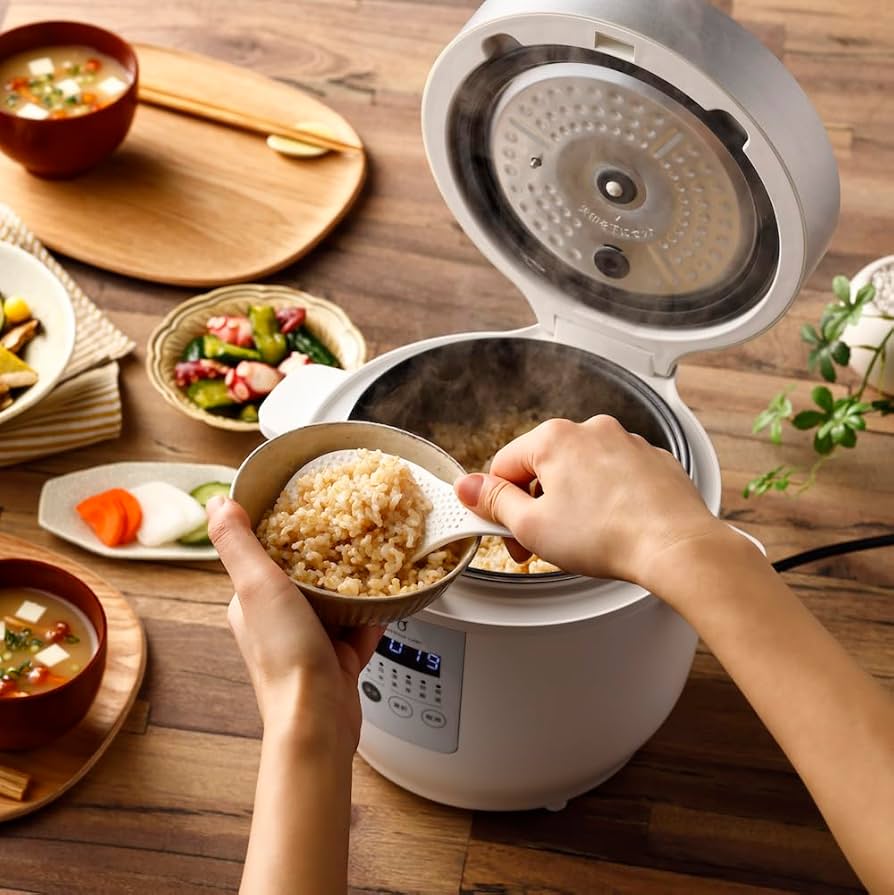 Amazon | 発芽玄米炊飯器 HATSUGA LABO「はつが炊き」機能付きの発芽