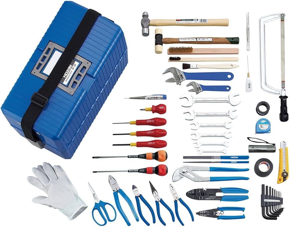 Amazon.co.jp: ホーザン(HOZAN) 工具セット 入組48点 工場、学校、研究