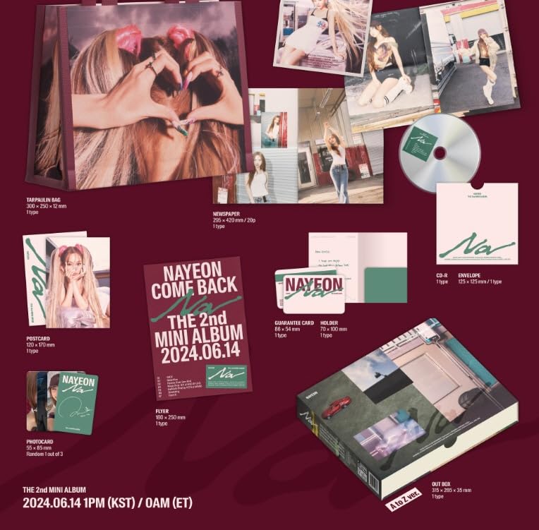 Amazon.co.jp: ナヨン NAYEON TWICE - 2nd Mini Album Na Limited