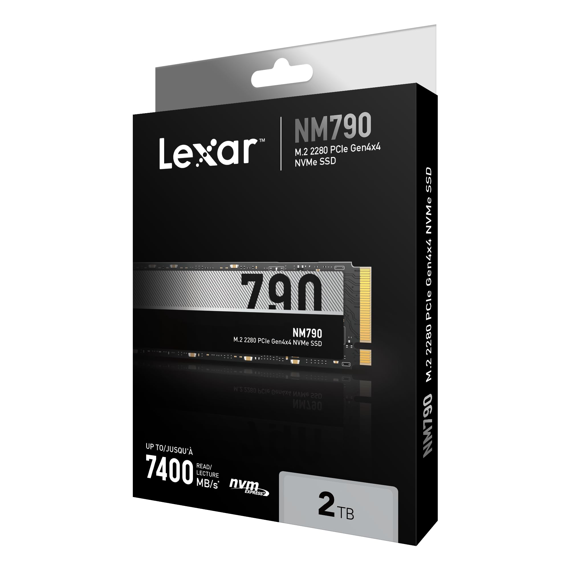 Lexar 2TB NM790 SSD PCIe Gen4 NVMe M.2 2280 Internal Solid State