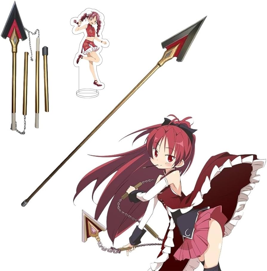 Amazon.co.jp: まどマギ コスプレ小道具 佐倉杏子 槍 175cm 武器 分割